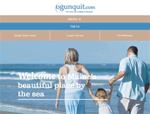 Tablet Screenshot of ogunquit.com